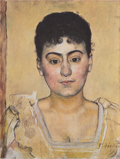 Portrait de Madame de R. - Ferdinand Hodler